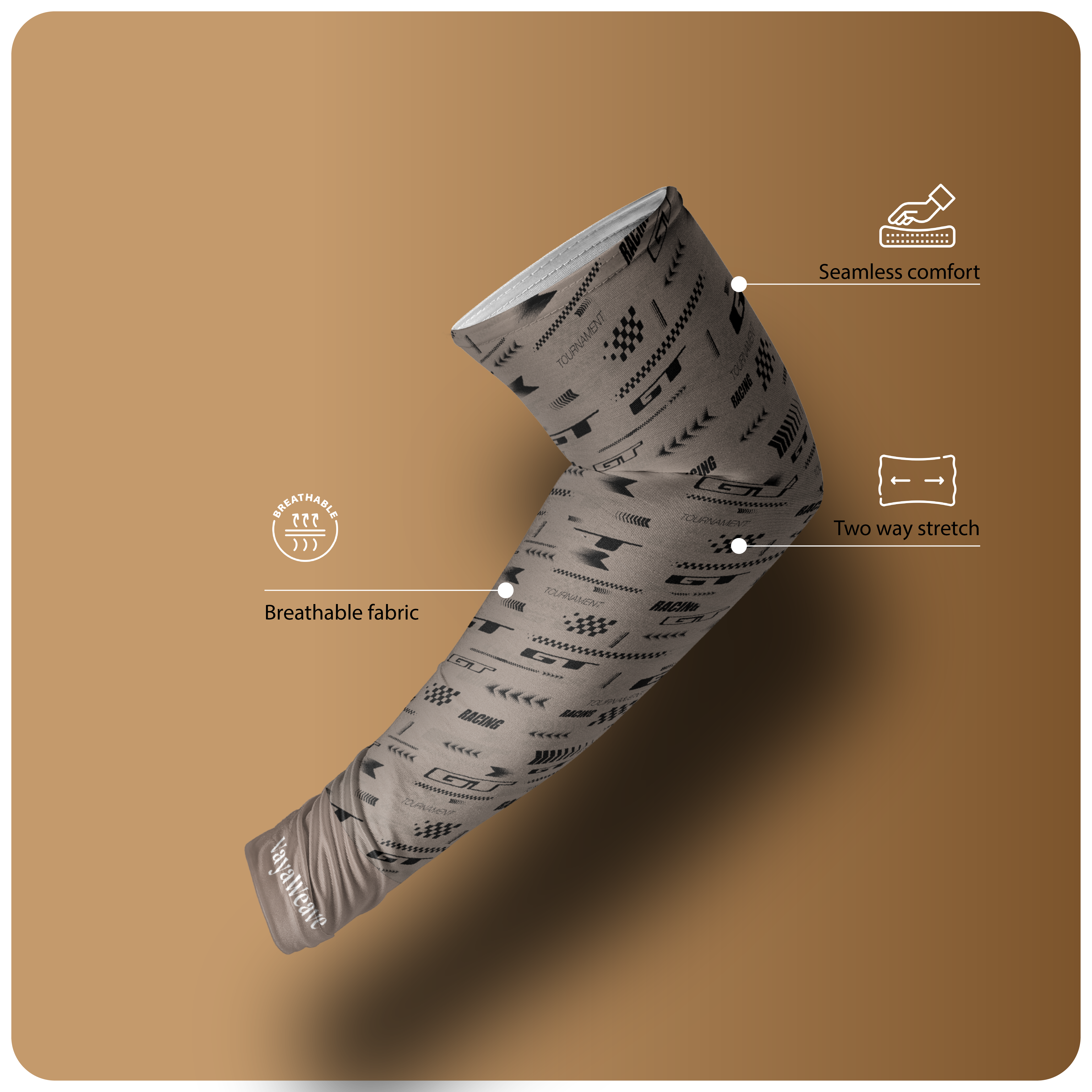 VayaWeave GT Racing Arm Sleeves
